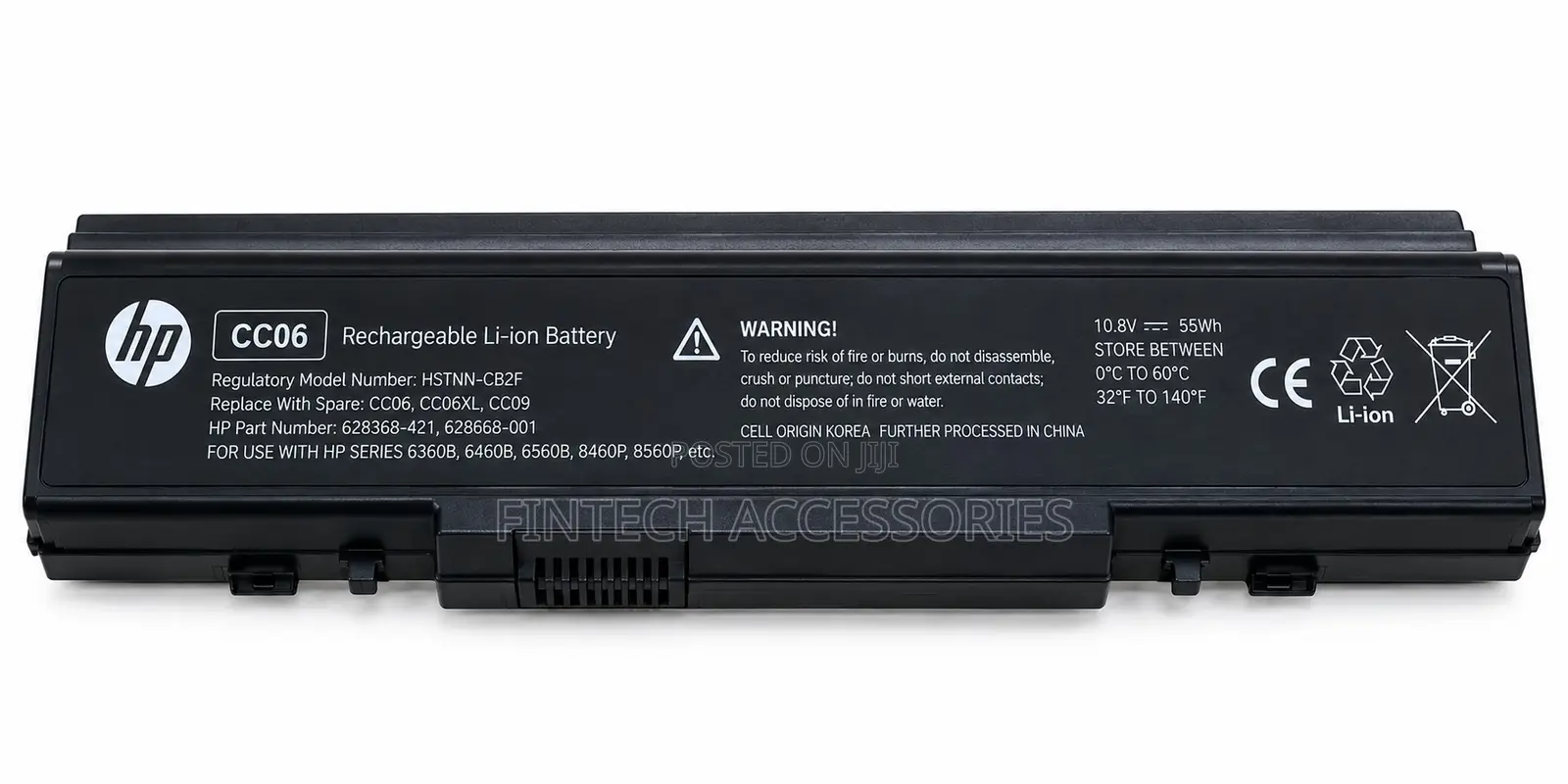 HP Cc06 Battery for Elitebook 8460p 8460w Probook 6360b