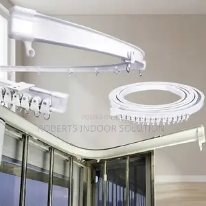 Room Divider Bendable Curtain Rail