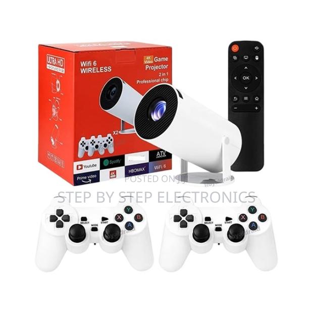 Professional HY300 Pro+ 2 in 1 3D Game Gaming WIFI Android Projector - thumbnail 2