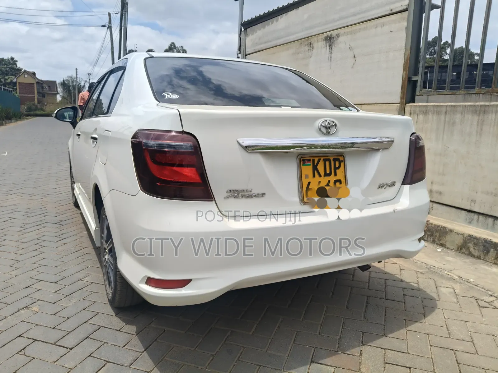 Toyota Axio 2016 White