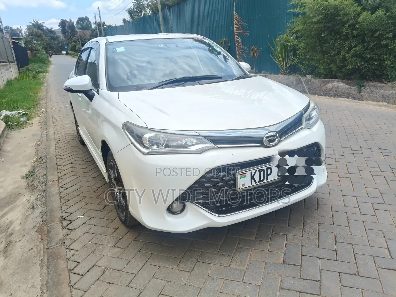 Toyota Axio 2016 White