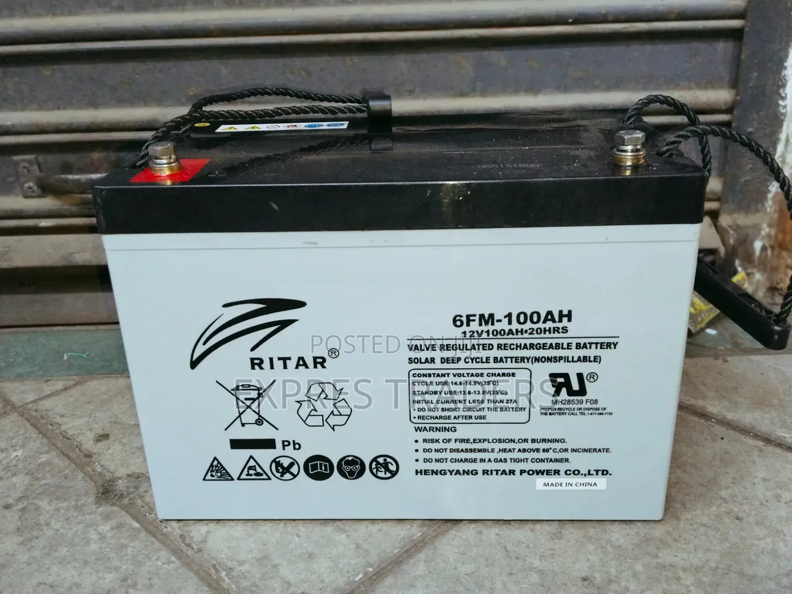 Ritar Battery 100Amps