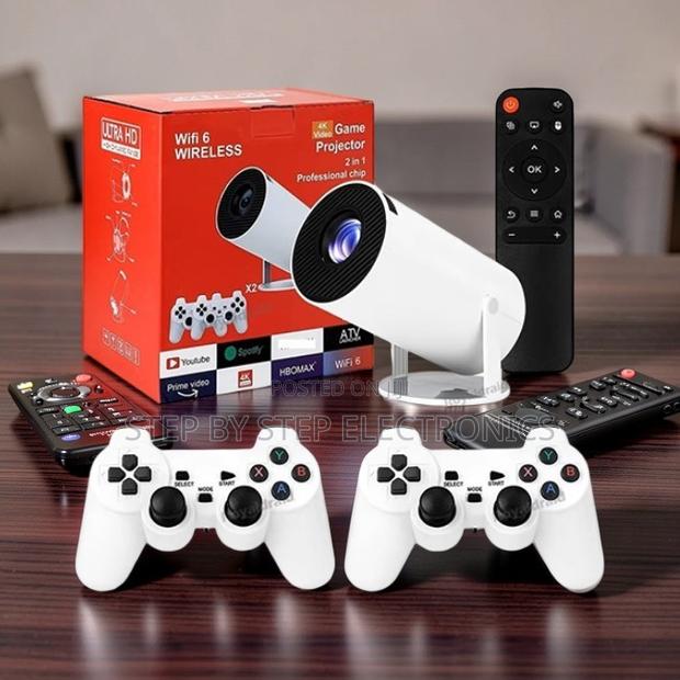 Adjustable HY300 Pro+ 2 in 1 3D Game Gaming WIFI Android Projector - main view