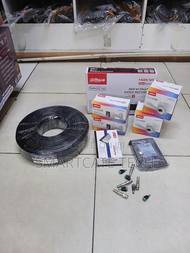 Dahua 4CH Full Color Camera for Home and Business Surveillance