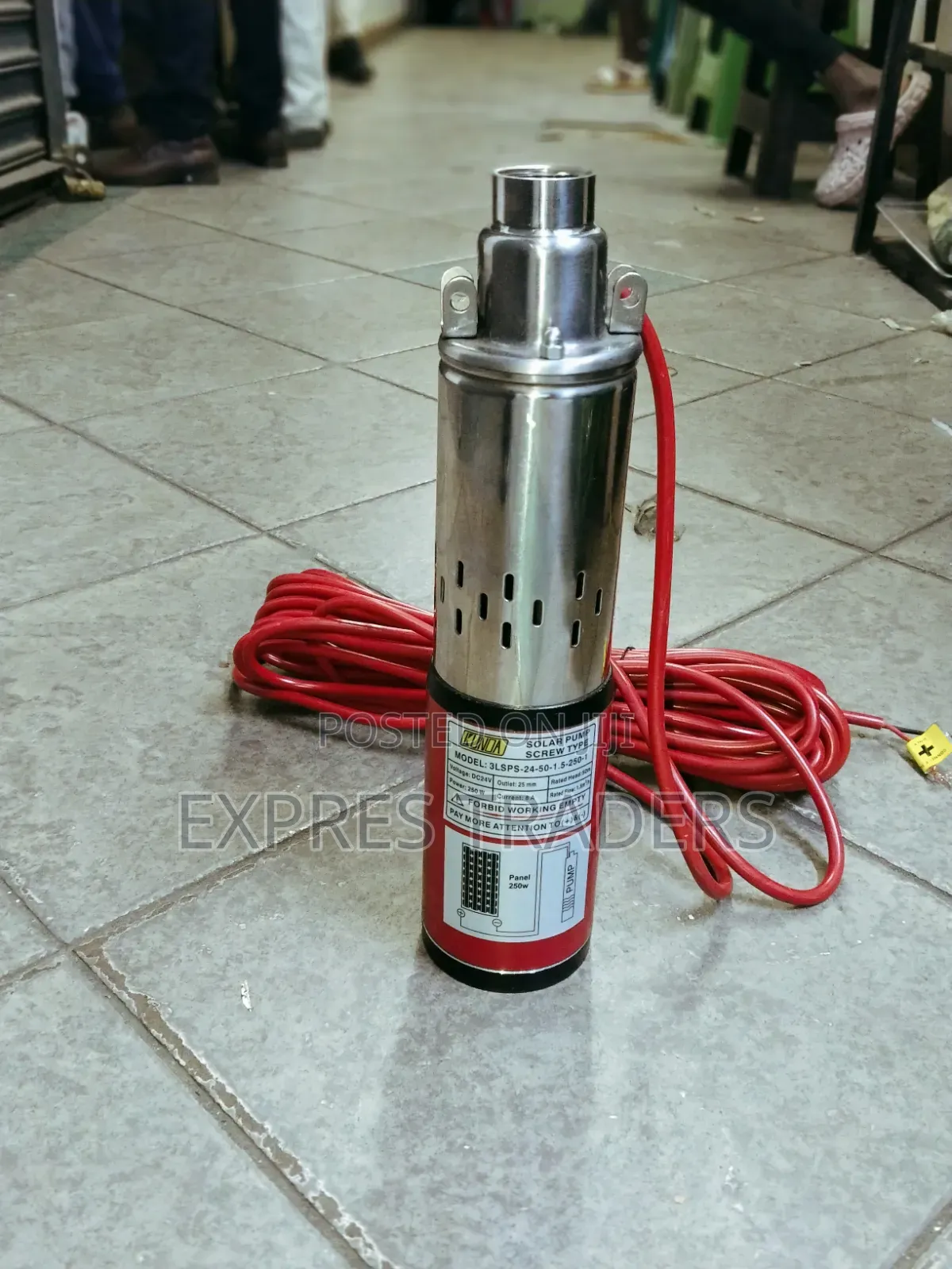 Solar Submersible Pump 50 M,250 W