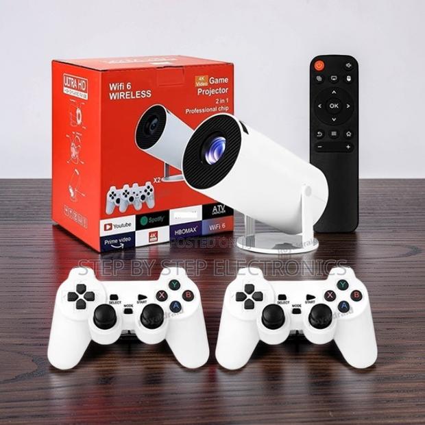 Dynamic HY300 Pro+ 2 in 1 3D Game Gaming WIFI Android Projector - thumbnail 2