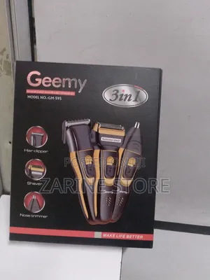 Geemy Rechargeable Shaver and Trimmer Set