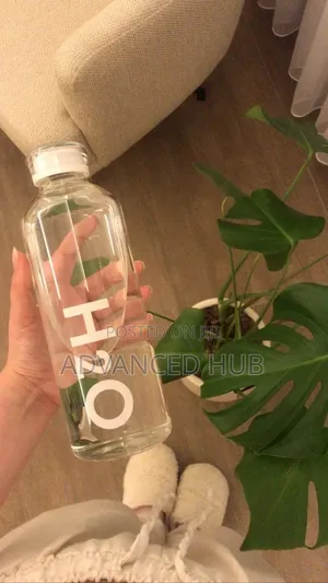 Glass Water Bottle