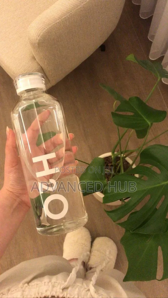 Glass Water Bottle