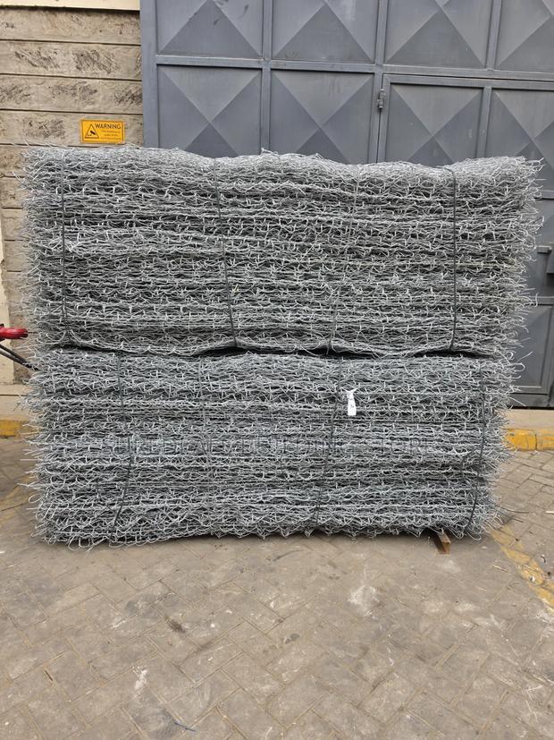 3.2mm Woven Galvanized Wire Gabion Boxes ,2*1*1mtrs