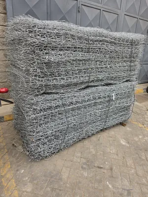 3.2mm Woven Galvanized Wire Gabion Boxes ,2*1*1mtrs