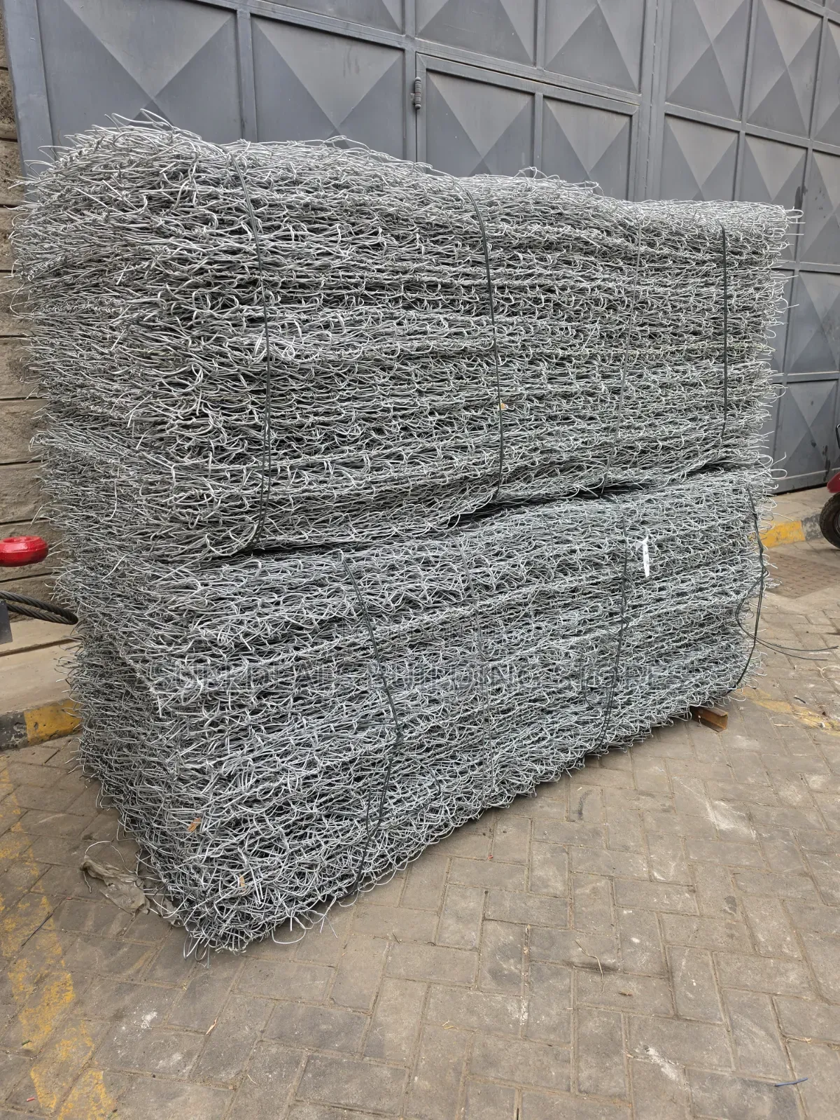 3.2mm Woven Galvanized Wire Gabion Boxes ,2*1*1mtrs