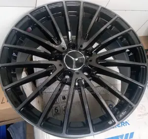 Size 17 Mercedes-Benz ,Matt Grey, Full Set.