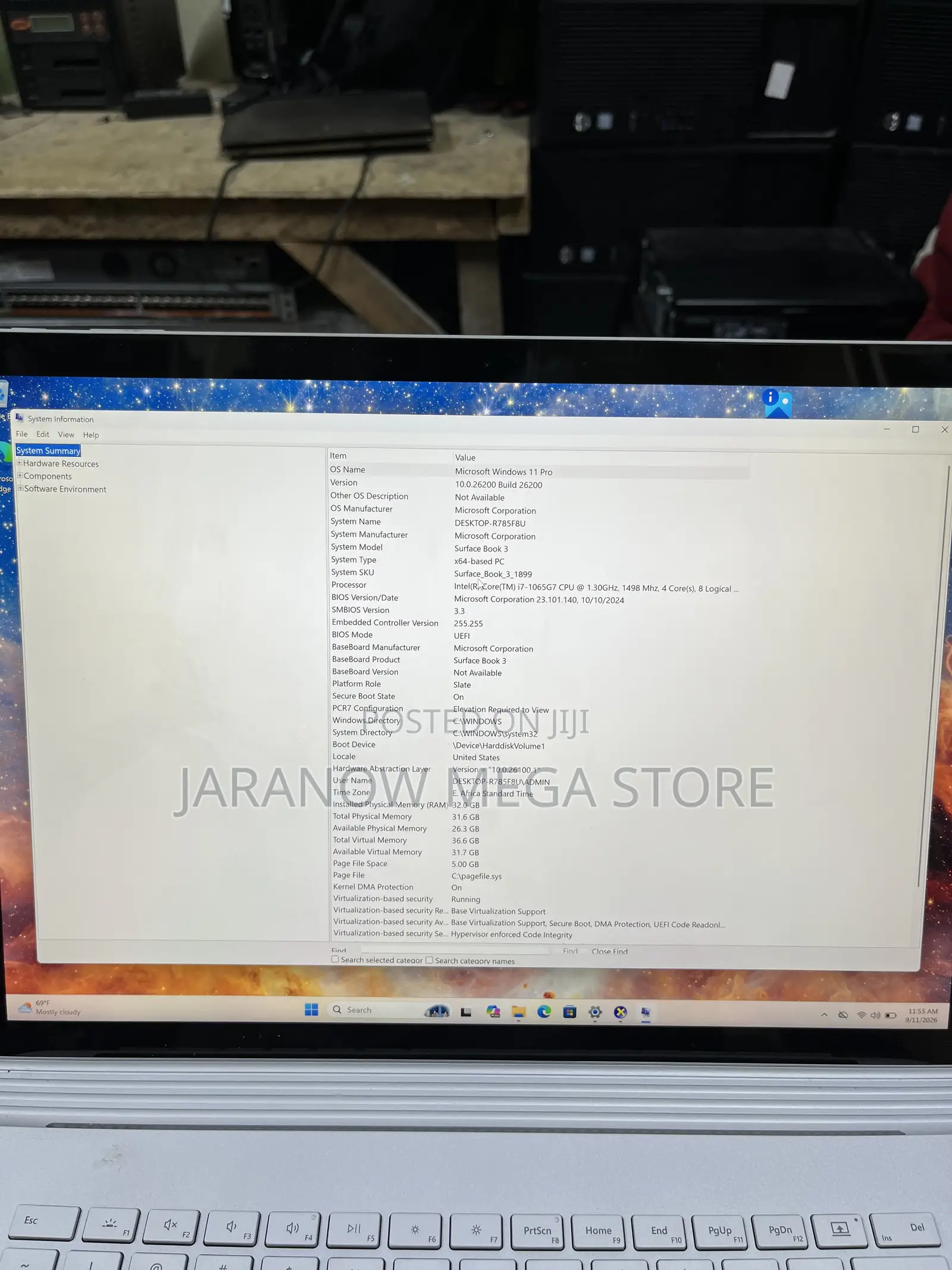 Laptop Microsoft Surface Book 3 32GB Intel Core i7 SSD 2T