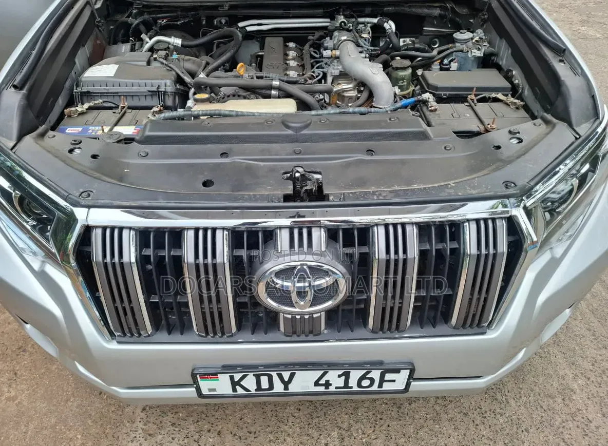 Toyota Land Cruiser Prado 2010 Silver