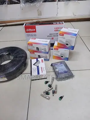 Dahua 4CH CCTV Kit Full Color Surveillance and Mobile Phone Access