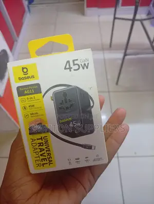 Baseus PicoGo AG11 45W GaN Universal Travel Adapter 6-in-1