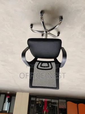 Ergonomic Mesh Office Chair With Armrests Chrome Base