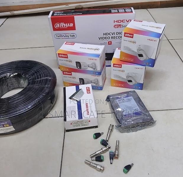 Dahua Full Color 4CH CCTV System for Advanced Security Monitoring