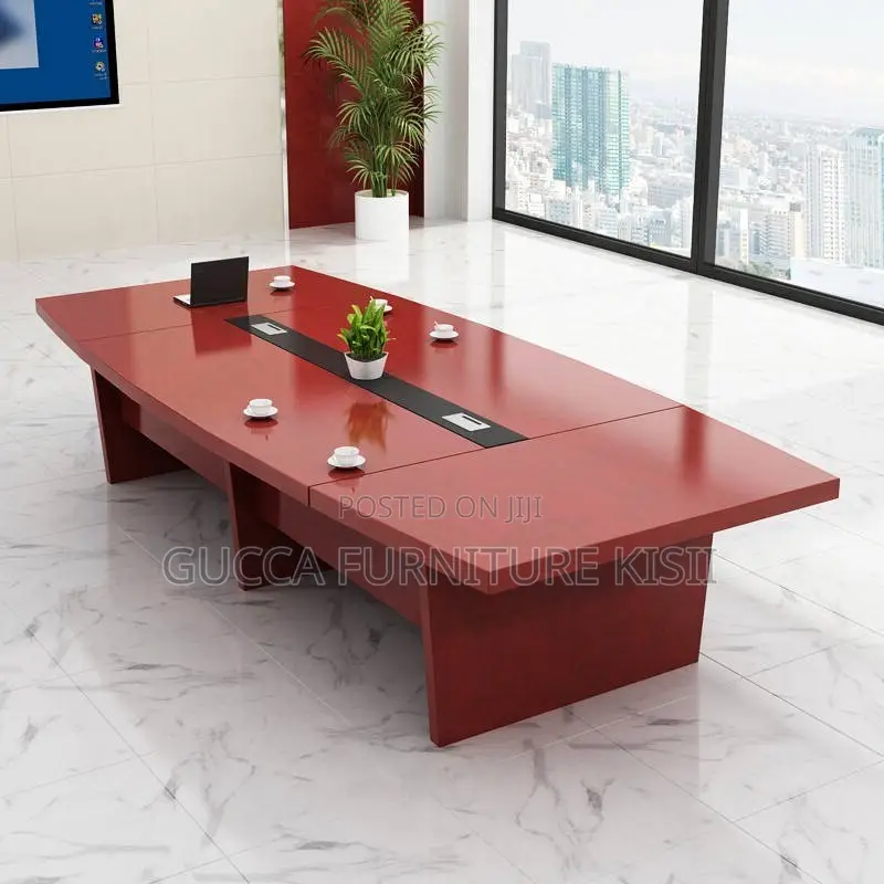 3.5M Mahogany Conference Meeting Table