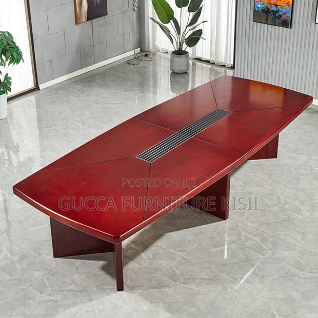 3.5M Mahogany Conference Meeting Table
