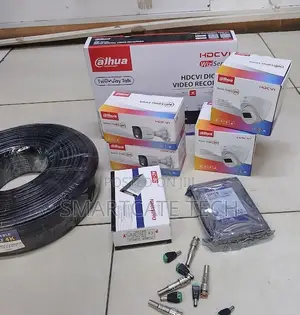 Dahua 4CH Full Color CCTV System With Viewing and Night Vision