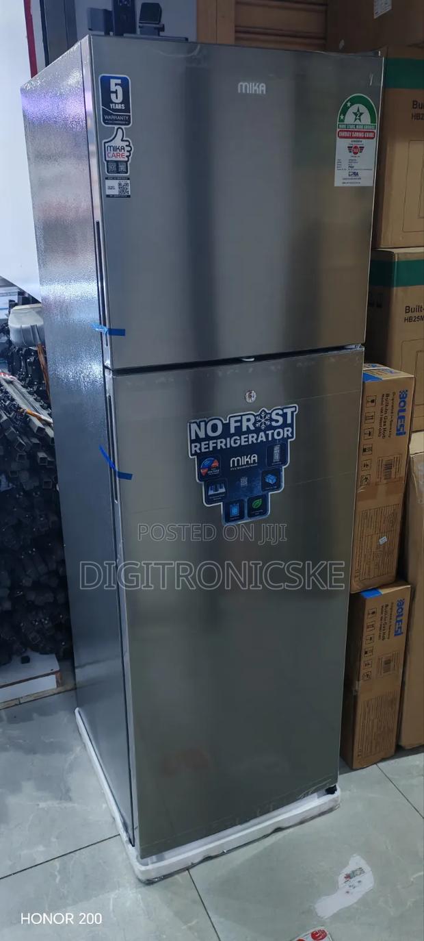 Mika 255l No Frost Double Door Fridge