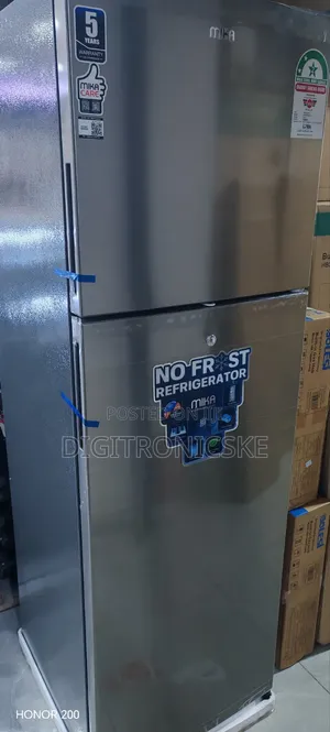 Mika 255l No Frost Double Door Fridge