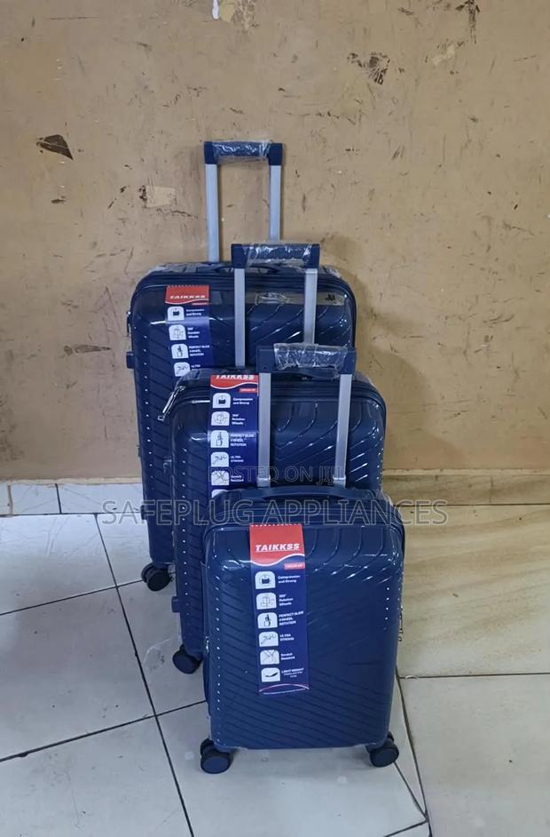 3-in-1 Unbreakable Suitcase Set – Durable Travel Luggage