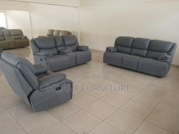 Royal Comfort 3+2+1 Fabric Recliner Sofa - thumbnail 2