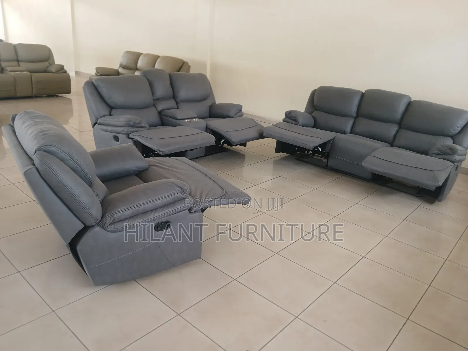 Royal Comfort 3+2+1 Fabric Recliner Sofa