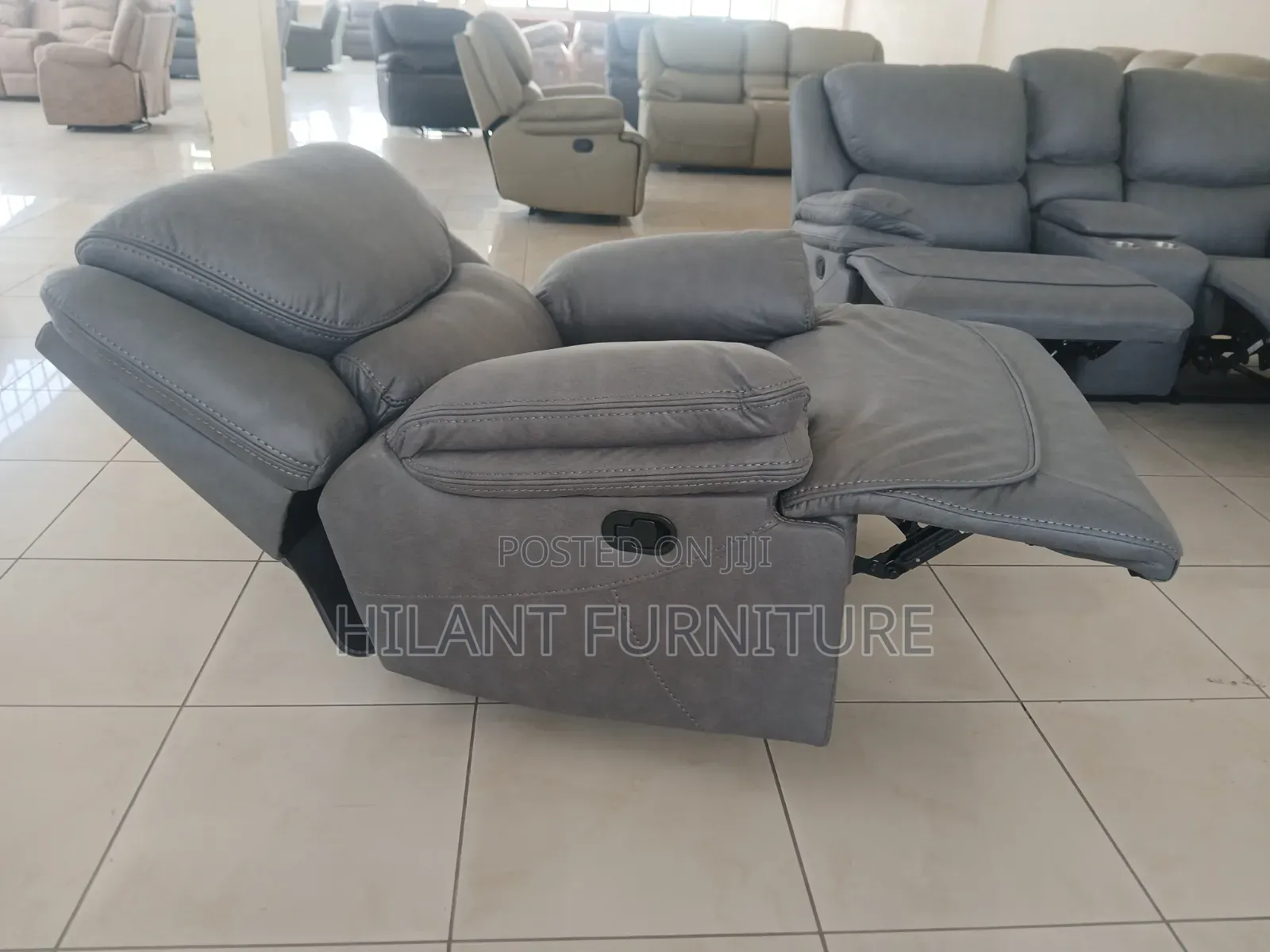 Royal Comfort 3+2+1 Fabric Recliner Sofa