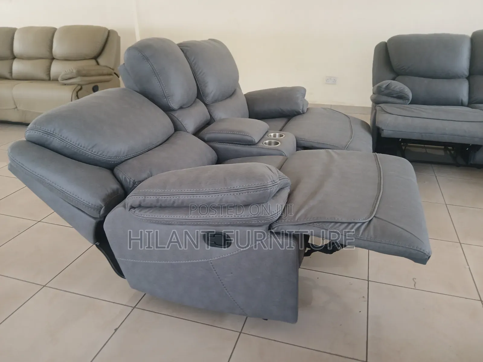 Royal Comfort 3+2+1 Fabric Recliner Sofa