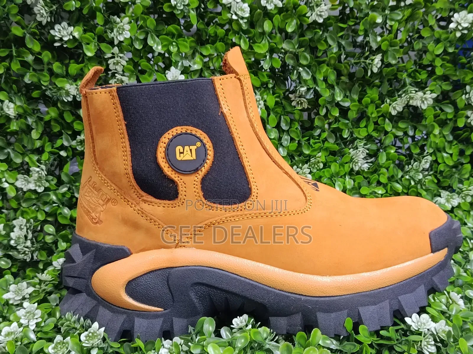 Laceless CAT Boots, Caterpillar Shoes