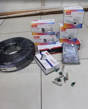 Dahua 4 Channel Full Color CCTV Kit With Smart Remote Phone Access