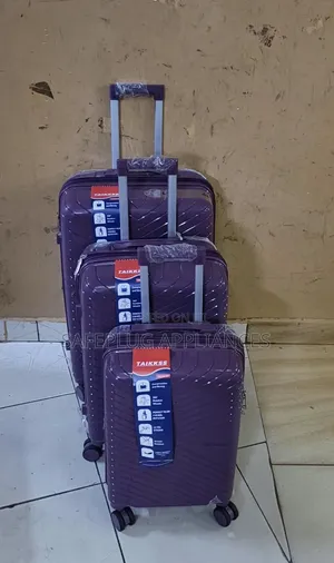 3-Piece Unbreakable Suitcase Set – Stylish Strong Travel Bags