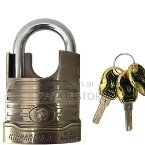 70mm Kinbar Alarm Lock, 3 Keys 110db Siren