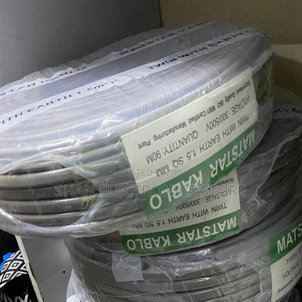 90M 2.5mm Twin and Earth PVC Wiring Cable – Electrical Installation