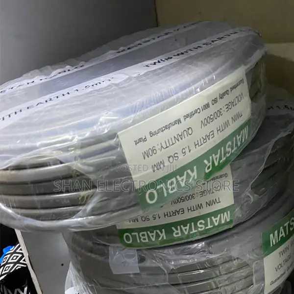 90M 2.5mm Twin and Earth PVC Wiring Cable – Electrical Installation