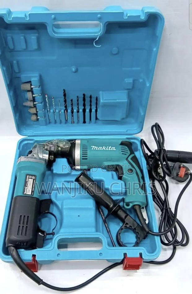 Makita Combo(angle Grinder Plus Drill) Electric Combo - main view