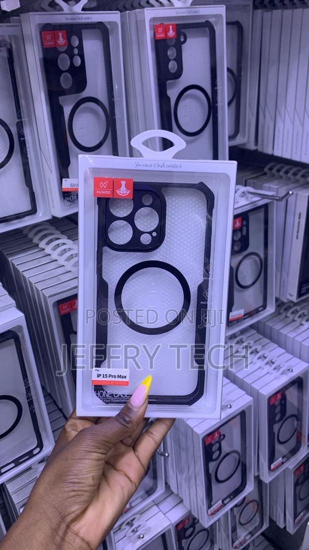Xundd MagSafe Shockproof Clear Designed for the iPhone 15 Pro Max,