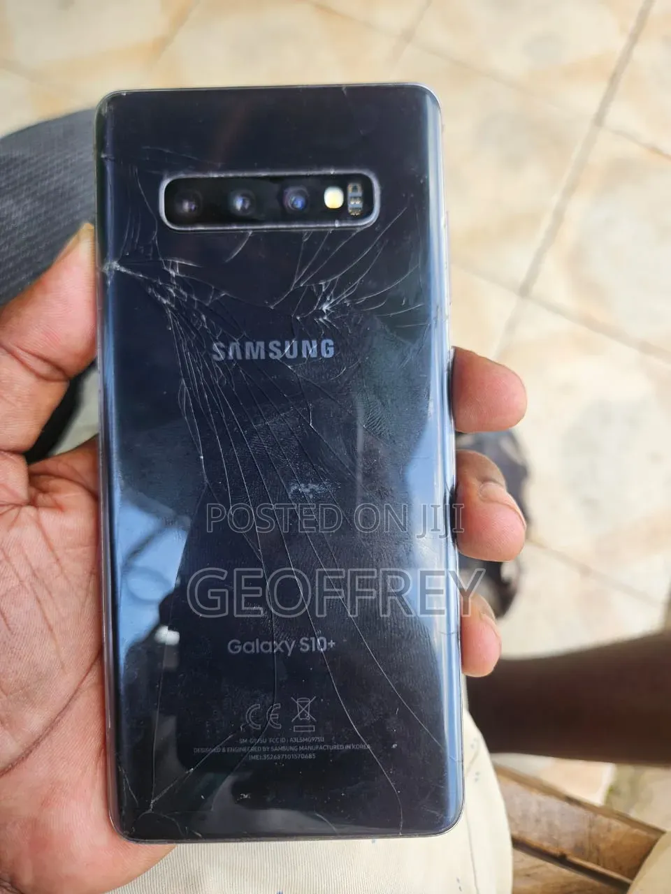 Samsung Galaxy S10 Plus 128 GB Black