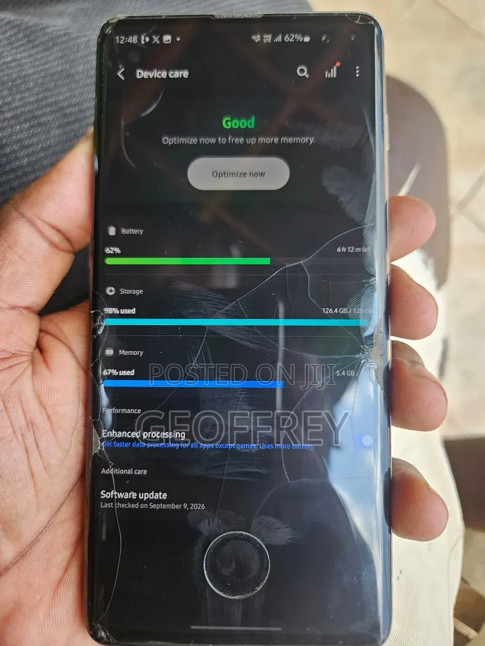 Samsung Galaxy S10 Plus 128 GB Black