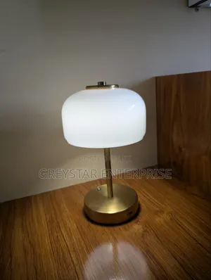 Modern Flexible Glass Touch Control Rechargeable Cordless Table Lamp