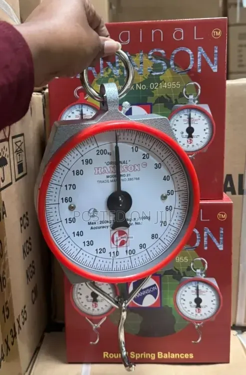 Hanson 200kg Mechanical Spring Hanging Weighing Scale
