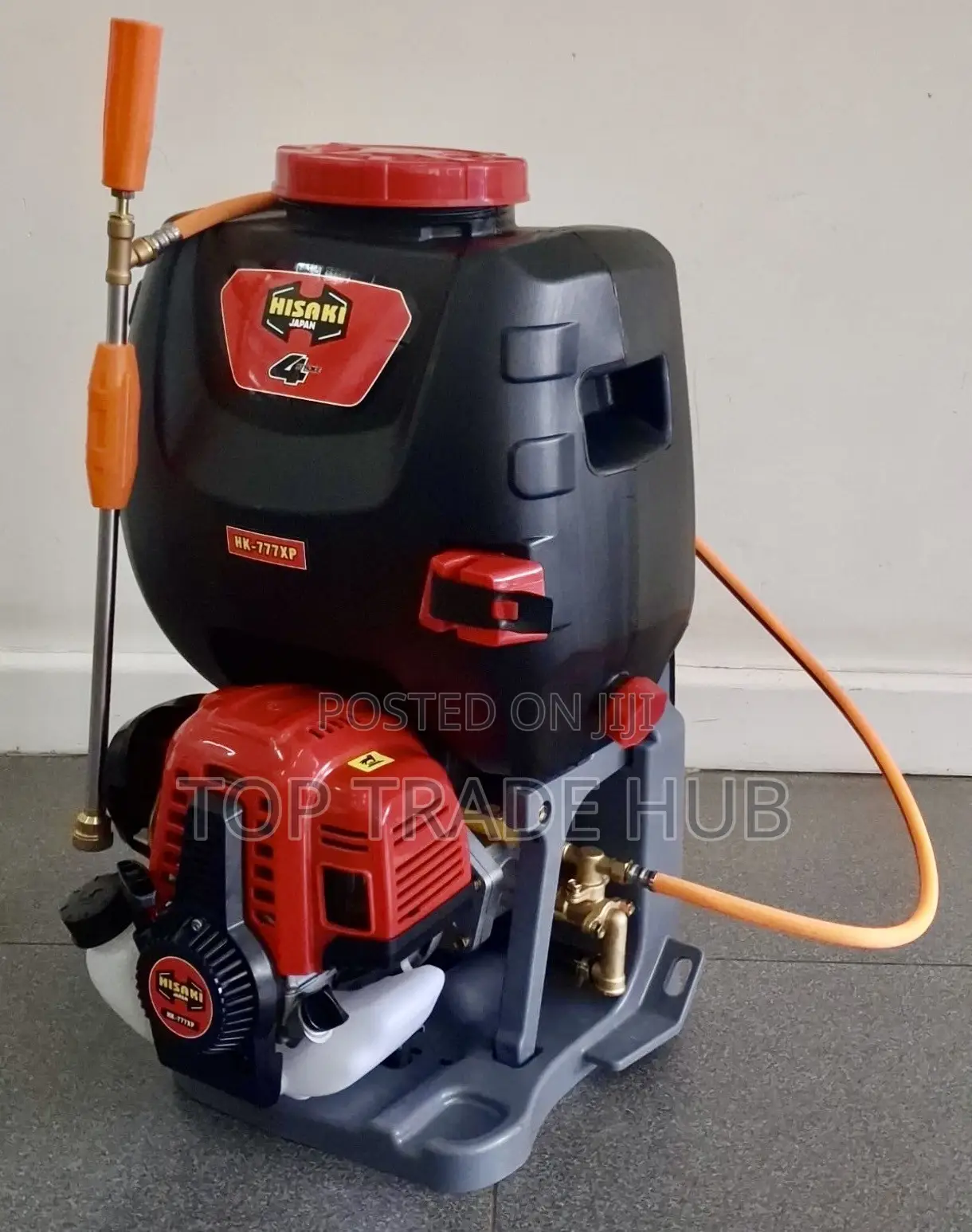 Hisaki Japan HK-777XP Knapsack Petrol Farm Sprayer 4 Stroke Engine