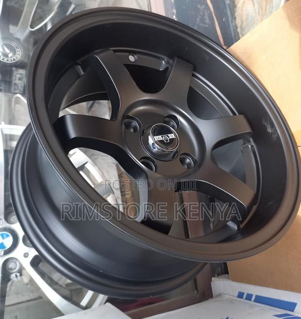 Size 15 Black Offset, Axio, Probox, NZE, Nissan Note, Demio, Full Set.