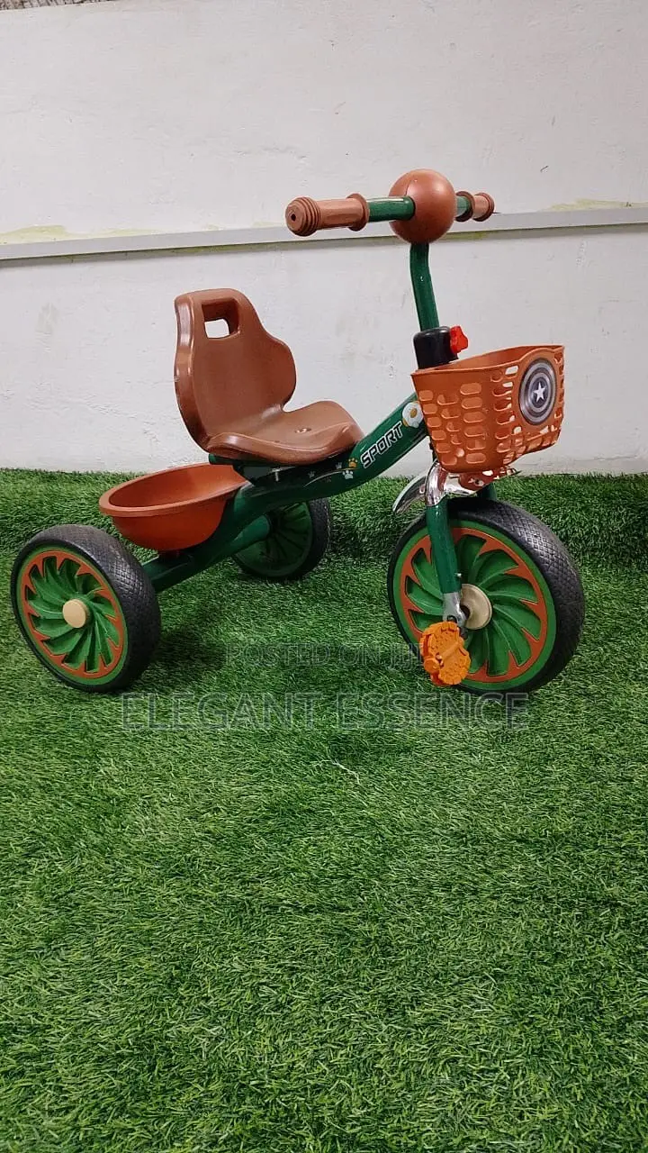 Kids Tricycle With Rear Storage