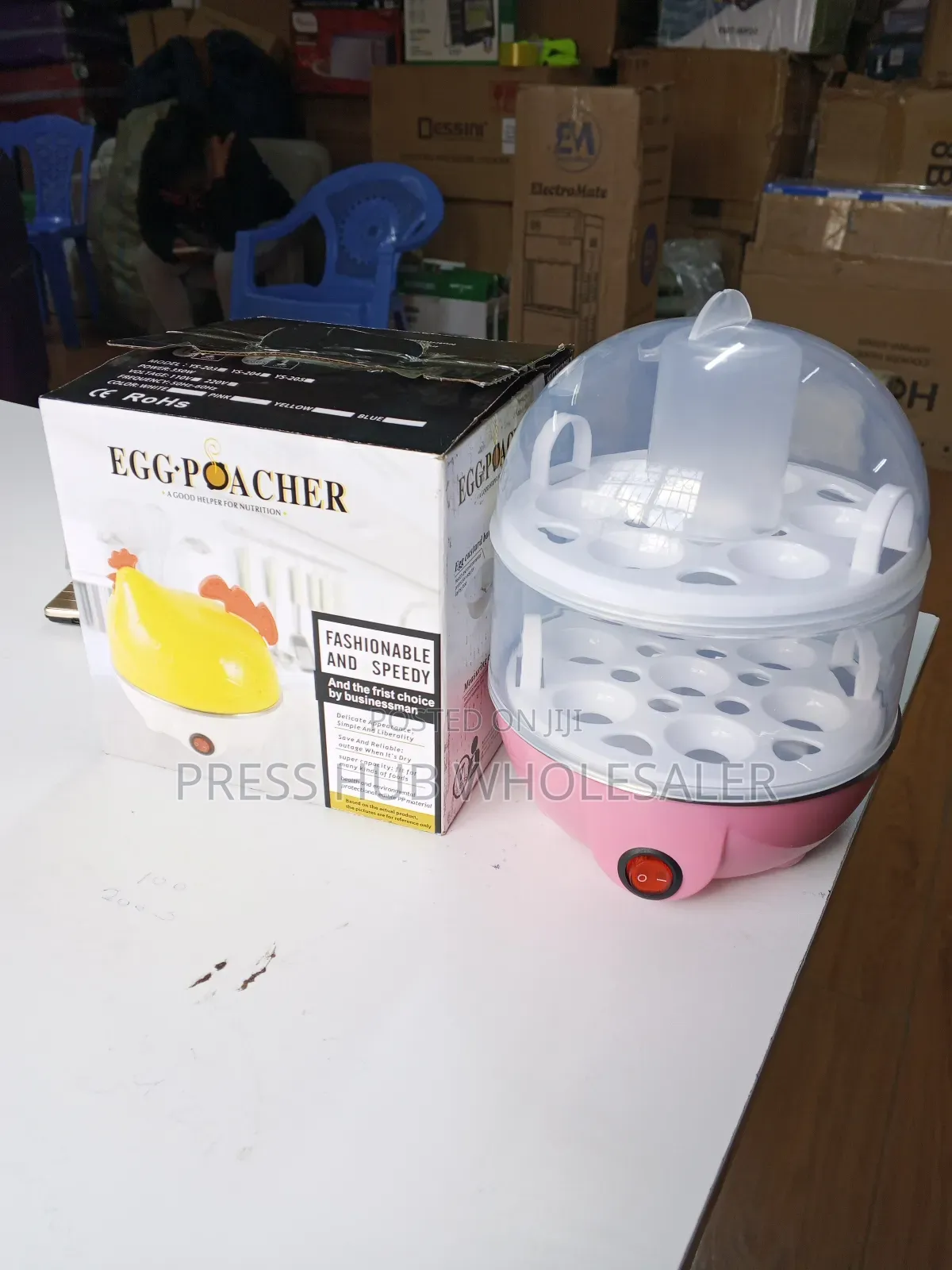 Double Egg Boiler Steamer