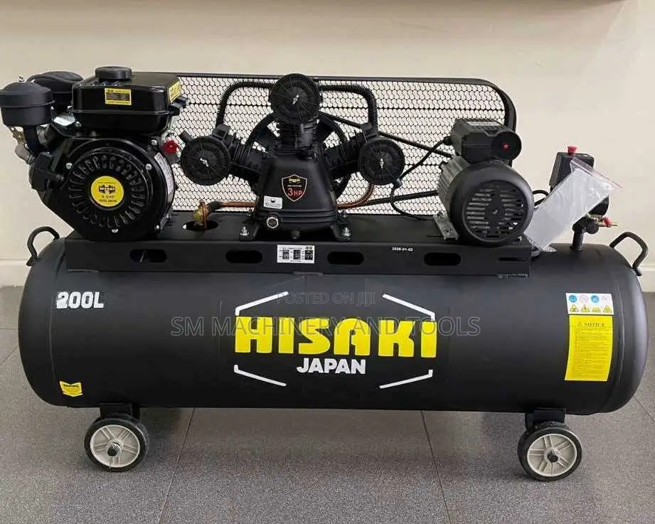 Hisaki Japan 2-in-1 Hybrid 300-Liter Compressor